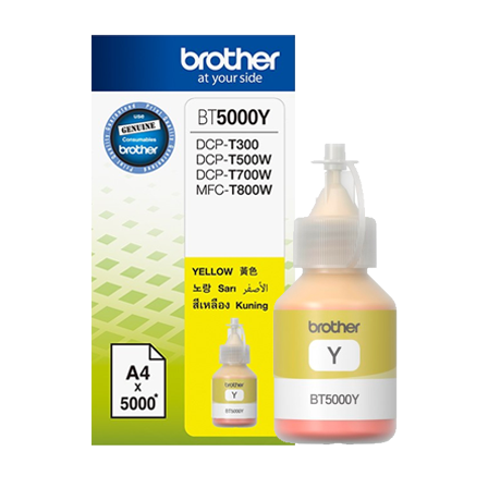Mực in Brother BT5000Y, Yellow Ink bottle (BT5000Y)