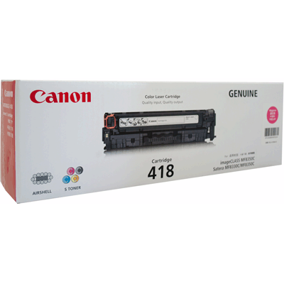 Mực in Canon 418 Magenta Toner Cartridge